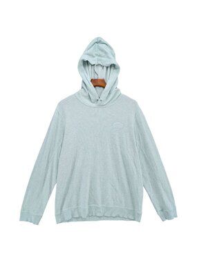 Vineyard Vines Performance Saltwater Hoodie Mens Light Blue Pullover Size L